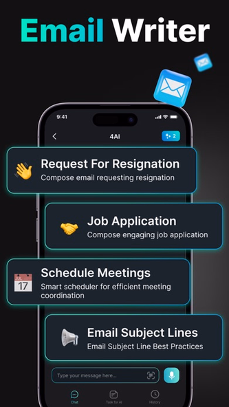 Chat & Ask AI Assistant: GemAI Screenshot 4 - AppWisp.com Chat & Ask AI Assistant: GemAI Screenshot 4 - AppWisp.com