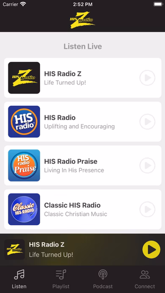HIS Radio Z Screenshot 1 - AppWisp.com HIS Radio Z Screenshot 1 - AppWisp.com