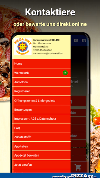 Pizza Sole Reutlingen Screenshot 3 - AppWisp.com Pizza Sole Reutlingen Screenshot 3 - AppWisp.com