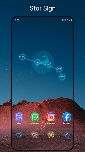 Horoscope Launcher - star sign Screenshot 2 - AppWisp.com Horoscope Launcher - star sign Screenshot 2 - AppWisp.com