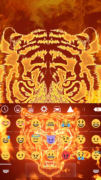 Fire Tiger Keyboard Wallpaper Screenshot 4 - AppWisp.com Fire Tiger Keyboard Wallpaper Screenshot 4 - AppWisp.com
