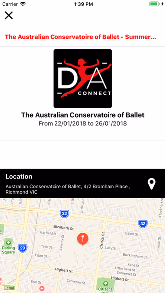 DanceAus Connect Screenshot 3 - AppWisp.com DanceAus Connect Screenshot 3 - AppWisp.com