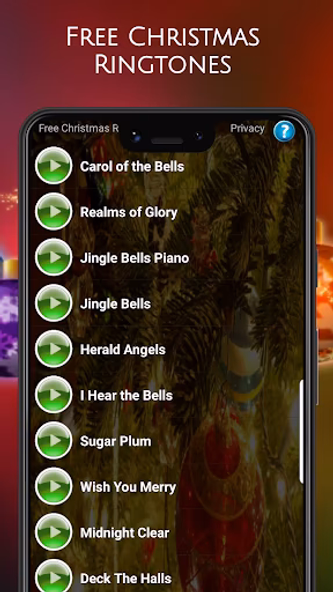 Christmas Ringtones Screenshot 1 - AppWisp.com Christmas Ringtones Screenshot 1 - AppWisp.com