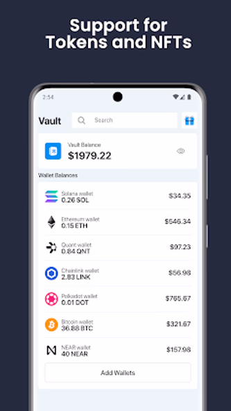 Gridlock: Secure Crypto Wallet Screenshot 2 - AppWisp.com Gridlock: Secure Crypto Wallet Screenshot 2 - AppWisp.com
