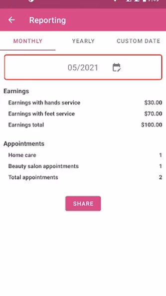 Nail Tech Appointment App Screenshot 3 - AppWisp.com Nail Tech Appointment App Screenshot 3 - AppWisp.com