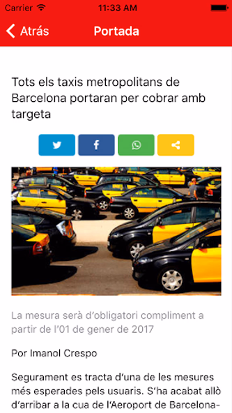 El Llobregat Noticias Screenshot 2 - AppWisp.com El Llobregat Noticias Screenshot 2 - AppWisp.com
