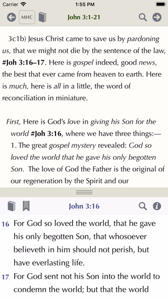Matthew Henry Study Bible Screenshot 2 - AppWisp.com