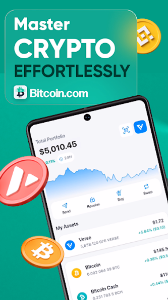 Bitcoin.com Wallet: Buy, Sell Screenshot 1 - AppWisp.com Bitcoin.com Wallet: Buy, Sell Screenshot 1 - AppWisp.com
