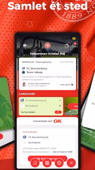 Fodbold Screenshot 2 - AppWisp.com Fodbold Screenshot 2 - AppWisp.com