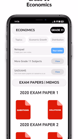 Grade 11 Economics Screenshot 1 - AppWisp.com Grade 11 Economics Screenshot 1 - AppWisp.com