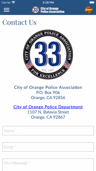 City of Orange Police Assn. Screenshot 3 - AppWisp.com City of Orange Police Assn. Screenshot 3 - AppWisp.com