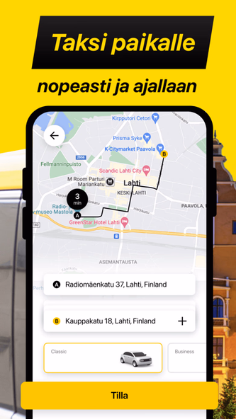 Taksi Lahti Screenshot 2 - AppWisp.com Taksi Lahti Screenshot 2 - AppWisp.com