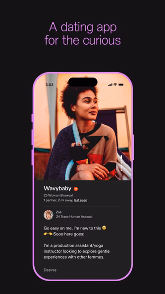 Feeld: Open-Minded Dating App Screenshot 2 - AppWisp.com Feeld: Open-Minded Dating App Screenshot 2 - AppWisp.com