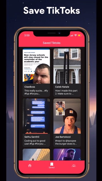 SaveTok Screenshot 2 - AppWisp.com SaveTok Screenshot 2 - AppWisp.com