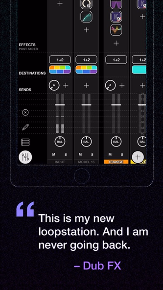 Loopy Pro: Looper DAW Sampler Screenshot 3 - AppWisp.com Loopy Pro: Looper DAW Sampler Screenshot 3 - AppWisp.com