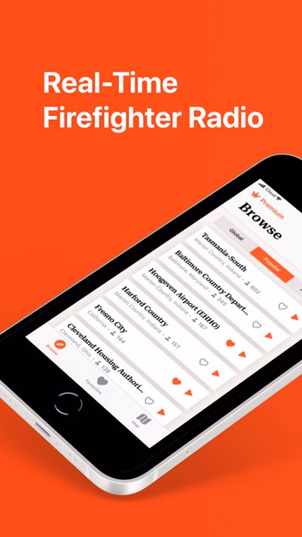 Fire Department Radio+Scanner Screenshot 1 - AppWisp.com Fire Department Radio+Scanner Screenshot 1 - AppWisp.com