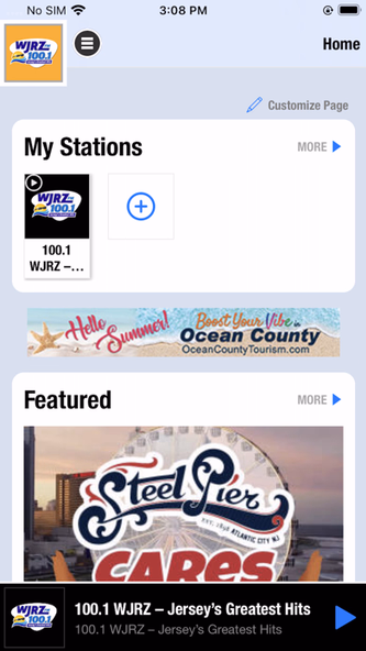 100.1 WJRZ Screenshot 1 - AppWisp.com 100.1 WJRZ Screenshot 1 - AppWisp.com