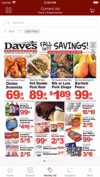 Dave's Supermarket Screenshot 3 - AppWisp.com Dave's Supermarket Screenshot 3 - AppWisp.com