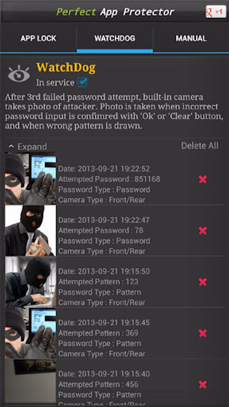 Perfect AppLock(App Protector) Screenshot 3 - AppWisp.com Perfect AppLock(App Protector) Screenshot 3 - AppWisp.com