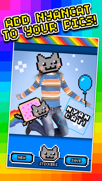 NyanCam - Nyan Cat Sticker Photobooth! Screenshot 2 - AppWisp.com NyanCam - Nyan Cat Sticker Photobooth! Screenshot 2 - AppWisp.com