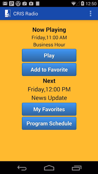 CRIS Radio Screenshot 1 - AppWisp.com CRIS Radio Screenshot 1 - AppWisp.com