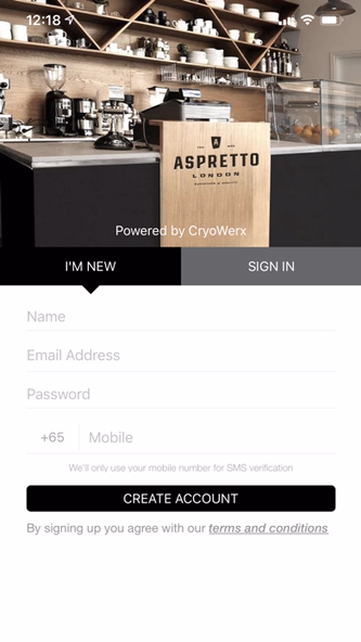 Aspretto Screenshot 1 - AppWisp.com Aspretto Screenshot 1 - AppWisp.com