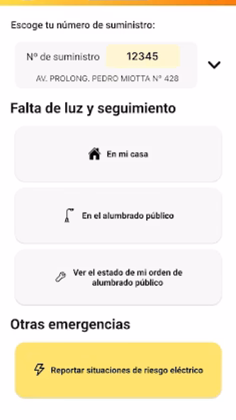 Luz del Sur Screenshot 4 - AppWisp.com Luz del Sur Screenshot 4 - AppWisp.com
