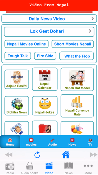 Nepali FM - Radio Video News Screenshot 4 - AppWisp.com Nepali FM - Radio Video News Screenshot 4 - AppWisp.com