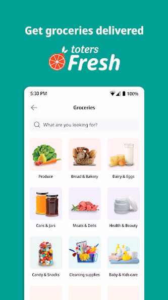 Toters: Food Delivery & More Screenshot 3 - AppWisp.com Toters: Food Delivery & More Screenshot 3 - AppWisp.com