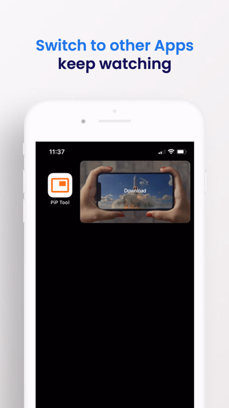Picture-in-Picture Tool (PiP) Screenshot 3 - AppWisp.com Picture-in-Picture Tool (PiP) Screenshot 3 - AppWisp.com