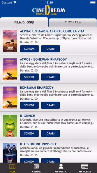 Webtic CineDream Cinema Screenshot 2 - AppWisp.com Webtic CineDream Cinema Screenshot 2 - AppWisp.com
