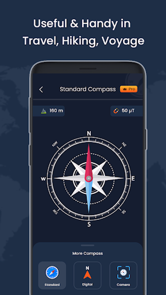 Digital Compass & Weather LIVE Screenshot 4 - AppWisp.com Digital Compass & Weather LIVE Screenshot 4 - AppWisp.com