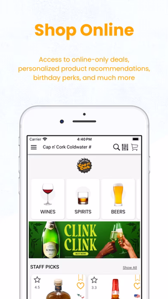 Cap n' Cork Screenshot 1 - AppWisp.com Cap n' Cork Screenshot 1 - AppWisp.com