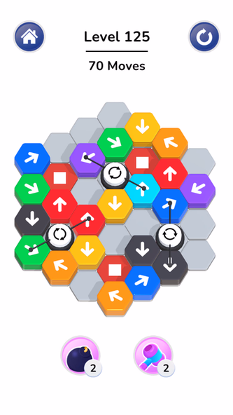 Hexa Away Screenshot 4 - AppWisp.com Hexa Away Screenshot 4 - AppWisp.com