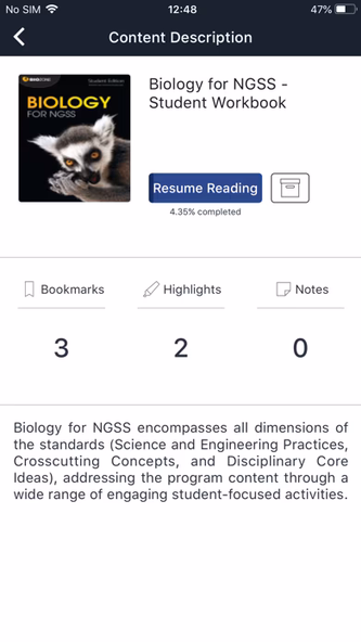 BIOZONE Reader Screenshot 3 - AppWisp.com BIOZONE Reader Screenshot 3 - AppWisp.com