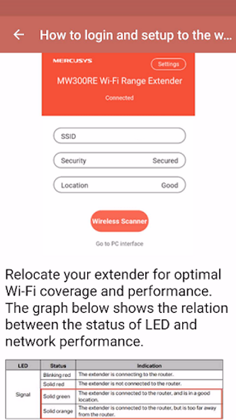 Mercusys Range Extender Guide Screenshot 4 - AppWisp.com Mercusys Range Extender Guide Screenshot 4 - AppWisp.com