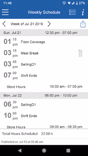 ESS 41 - Reflexis One Screenshot 1 - AppWisp.com ESS 41 - Reflexis One Screenshot 1 - AppWisp.com