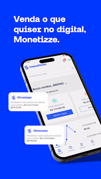 MONETIZZE Screenshot 1 - AppWisp.com MONETIZZE Screenshot 1 - AppWisp.com