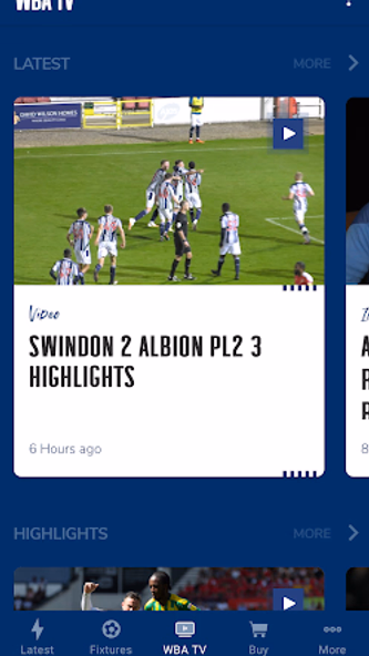 West Bromwich Albion Screenshot 3 - AppWisp.com West Bromwich Albion Screenshot 3 - AppWisp.com