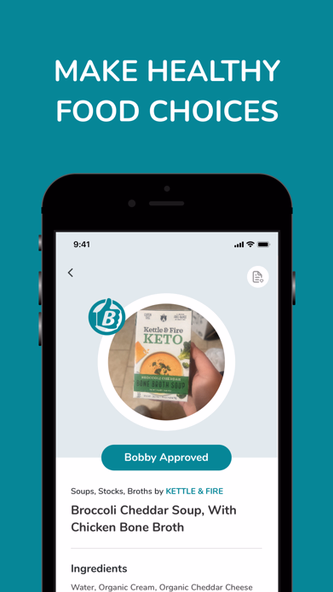 Bobby Approved - Food Scanner Screenshot 1 - AppWisp.com Bobby Approved - Food Scanner Screenshot 1 - AppWisp.com