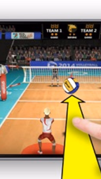 Volleyball Champions 2014 Screenshot 2 - AppWisp.com Volleyball Champions 2014 Screenshot 2 - AppWisp.com