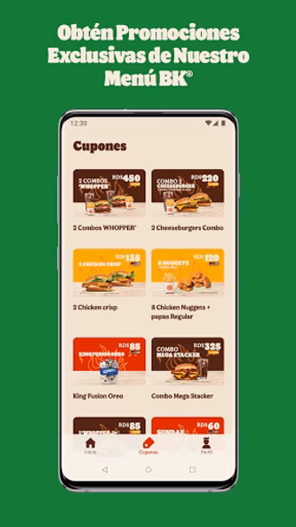 Burger King® RD Screenshot 3 - AppWisp.com Burger King® RD Screenshot 3 - AppWisp.com