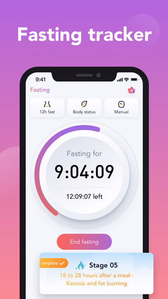 Fast+: Intermittent Fasting Screenshot 1 - AppWisp.com Fast+: Intermittent Fasting Screenshot 1 - AppWisp.com