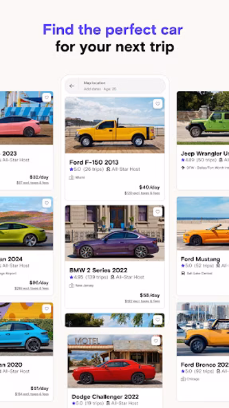 Turo — Car rental marketplace Screenshot 2 - AppWisp.com Turo — Car rental marketplace Screenshot 2 - AppWisp.com