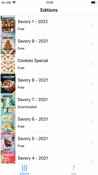 Savory Magazine by Stop & Shop Screenshot 1 - AppWisp.com Savory Magazine by Stop & Shop Screenshot 1 - AppWisp.com