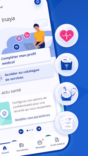 Mon espace santé Screenshot 2 - AppWisp.com Mon espace santé Screenshot 2 - AppWisp.com