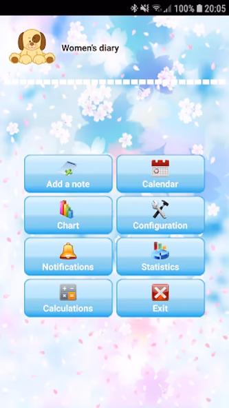 Woman diary (calendar) Screenshot 4 - AppWisp.com Woman diary (calendar) Screenshot 4 - AppWisp.com
