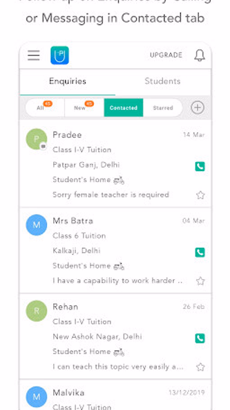 UrbanPro for Tutors Screenshot 4 - AppWisp.com UrbanPro for Tutors Screenshot 4 - AppWisp.com