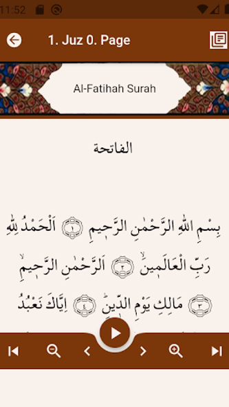 Salah Surahs In Quran Screenshot 3 - AppWisp.com Salah Surahs In Quran Screenshot 3 - AppWisp.com