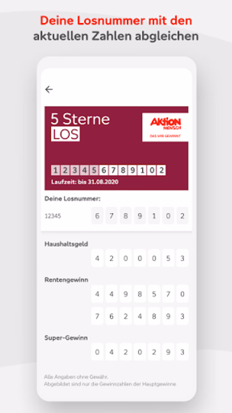 Aktion Mensch-Lotterie Screenshot 4 - AppWisp.com